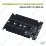 💾 Boîtier Adaptateur SSD M.2 NGFF vers SATA 3.0 – Convertisseur SSD M.2 2230/2242/2260/2280 vers SATA