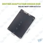 💾 Boîtier Adaptateur SSD M.2 NGFF vers SATA 3.0 – Convertisseur SSD M.2 2230/2242/2260/2280 vers SATA