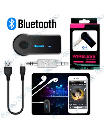 📶 Récepteur Bluetooth 5.0 Jack 3.5 mm Sans Fil – Adaptateur Audio AUX Universel pour Voiture, Autoradio, Casque et Enceinte