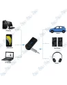 📶 Récepteur Bluetooth 5.0 Jack 3.5 mm Sans Fil – Adaptateur Audio AUX Universel pour Voiture, Autoradio, Casque et Enceinte