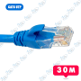 🔌 Câble Réseau Ethernet RJ45 CAT6 UTP 30M – Haute Vitesse Gigabit LAN pour PC, Routeur, Switch, Console et Caméra IP