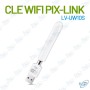 💻 Adaptateur USB WiFi 150 Mbps PIX-LINK LV-UW10S – Clé WiFi USB 2.4 GHz avec Antenne Haute Performance pour PC & Ordinateur Port