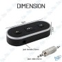 💻 Récepteur Audio Bluetooth USB pour Voiture – Kit Mains Libres AUX 3,5 mm – Streaming Musique & Appels Sans Fil
