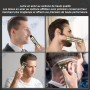 ✂️ Tondeuse à Cheveux DALING DL-1620 3 en 1 Rechargeable – Tondeuse, Rasoir & Tondeuse de Précision avec Lames T en Acier