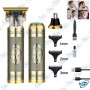 ✂️ Tondeuse à Cheveux DALING DL-1620 3 en 1 Rechargeable – Tondeuse, Rasoir & Tondeuse de Précision avec Lames T en Acier
