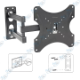📺 Support TV Mural Orientable et Inclinable 14" à 42" Universel VESA – Bras Articulé LED/LCD/Plasma – Modèle CP302