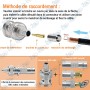 🔌 Connecteur BNC Mâle à Sertir pour Câble Coaxial – Connecteur Professionnel pour Caméras de Surveillance CCTV