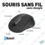 🖱️ Souris Sans Fil Bluetooth Rechargeable – Sans Dongle – Ergonomique – Compatible PC, Mac, Tablette & Smartphone