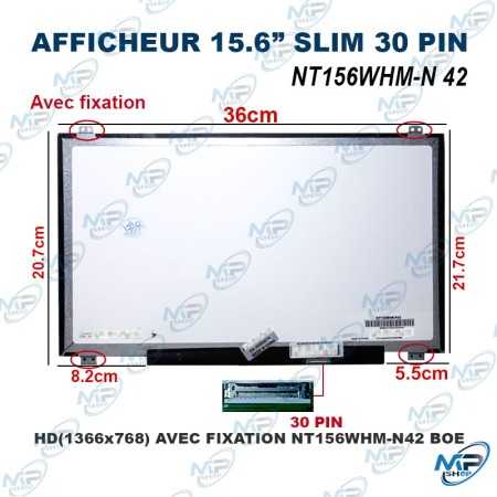 copy of Afficheur 15.6″ LED SLIM 30 PIN NANO SANS FIXATION