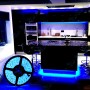 🎨 Ruban LED RGB 5M 12V avec Télécommande et Alimentation – Kit Complet d'Éclairage Multicolore