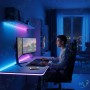 🎨 Ruban LED Néon Smart RGB 5M USB avec Application Bluetooth et Télécommande – Éclairage Décoratif Flexible IP67