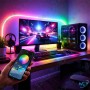 🎨 Ruban LED Néon Smart RGB 5M USB avec Application Bluetooth et Télécommande – Éclairage Décoratif Flexible IP67