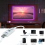 🎨 Ruban LED RGB Intelligent 5M USB – Contrôle par Application Bluetooth et Télécommande – Éclairage LED Multicolore Synchronisat