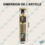 ✂️ Tondeuse à Cheveux Professionnelle Daling DL-1655 Sans Fil USB – Écran LCD, Lame T Precision, 3 Sabots