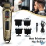 ✂️ Tondeuse à Cheveux Professionnelle Kemei KM-1682 Sans Fil USB Type-C – Écran LCD, 3 Vitesses, Lame T Precision