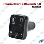 🚗 Transmetteur FM Bluetooth 5.0 Craig CBT3348A – Kit Mains Libres, Chargeur USB 2.1A, Lecteur MP3 pour Voiture