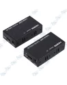 🔌 Extendeur HDMI vers RJ45 Full HD 1080P 3D – Kit Émetteur & Récepteur avec Alimentation – Extension HDMI sur Câble Réseau