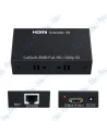 🔌 Extendeur HDMI vers RJ45 Full HD 1080P 3D – Kit Émetteur & Récepteur avec Alimentation – Extension HDMI sur Câble Réseau
