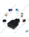 🔌 Adaptateur Mini HDMI Mâle vers HDMI Femelle – Convertisseur Audio/Vidéo Full HD & 4K Compatible Caméra, Tablette, PC et Raspbe