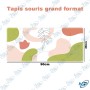 🖱️ Tapis de Souris XXL 90 x 40 cm – Grand Format Antidérapant avec Surface Ultra Lisse – Design Abstrait Moderne