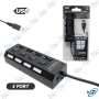 copy of HUB USB 4 PORTS AVEC INTERRUPTEUR 3.0