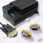 🔌 Adaptateur DB9 Mâle vers DB9 Mâle RS232 | Mini Gender Changer Série 9 Broches Haute Qualité