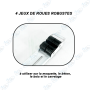 🔩 Support Réglable pour Déplacement de Meubles – Kit Ajustable pour Électroménager jusqu’à 500 lbs