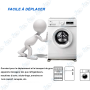 🔩 Support Réglable pour Déplacement de Meubles – Kit Ajustable pour Électroménager jusqu’à 500 lbs