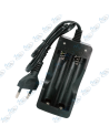 ⚡ Chargeur Li-ion 18650 MS-202A | 2 Slots | 1000mA | Sécurité Optimale