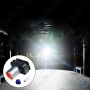 🔦 Lampe Frontale LED Zoom WH-2102 Rechargeable USB – Batterie Lithium, Éclairage Haute Luminosité pour Camping, Randonnée et Tra