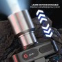 🔦 Lampe Frontale LED Zoom WH-2102 Rechargeable USB – Batterie Lithium, Éclairage Haute Luminosité pour Camping, Randonnée et Tra