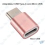 📱 Adaptateur USB Type-C vers Micro USB – Convertisseur de Charge et Synchronisation – Compatible Smartphones Android