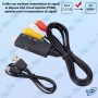 📺 Convertisseur AV vers HDMI – Adaptateur RCA Composite vers HDMI pour TV, Écran et Projecteur