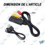 📺 Convertisseur AV vers HDMI – Adaptateur RCA Composite vers HDMI pour TV, Écran et Projecteur