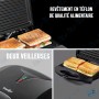 🍳 Grill Électrique Multifonction RAF 750W R.239 – Sandwich Maker Antiadhésif