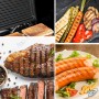 🍳 Grill Électrique Multifonction RAF 750W R.239 – Sandwich Maker Antiadhésif