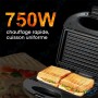 🍳 Grill Électrique Multifonction RAF 750W R.239 – Sandwich Maker Antiadhésif