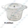 🔪 Hachoir Électrique 2 L 650W – Robot Hachoir Multifonction avec Bol Transparent