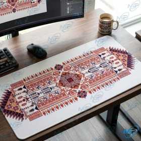 🖱️ Tapis de Souris Grand Format XXL 90×40 cm – Desk Mat Décoratif Motif Traditionnel pour Clavier et Souris
