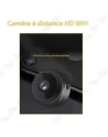 📷 Mini Caméra de Surveillance WiFi A9 HD – Caméra Espion Sans Fil avec Vision Nocturne, Détection de Mouvement et Support Magnét