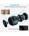 📷 Mini Caméra de Surveillance WiFi A9 HD – Caméra Espion Sans Fil avec Vision Nocturne, Détection de Mouvement et Support Magnét