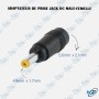 copy of ADAPTATEUR JACK 6.35MM FEMELLE / JACK 3.5MM MALE