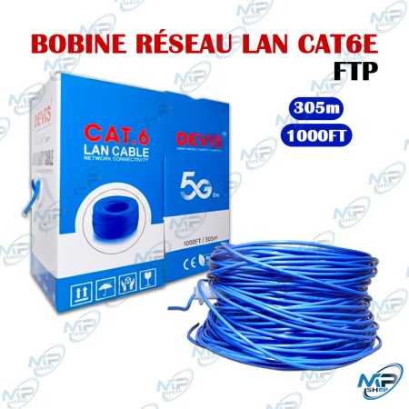 copy of BOBINE CABLE RESEAU RJ45 CAT 5E