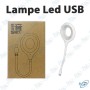 💡 Lampe LED USB Flexible en Anneau – Éclairage Compact pour Smartphone, PC et Ordinateur