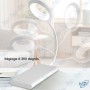 💡 Lampe LED USB Flexible en Anneau – Éclairage Compact pour Smartphone, PC et Ordinateur