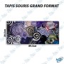 🖱️ Tapis de Souris Grand Format 89,5 × 39,5 cm – Desk Mat XXL Design Spirales Multicolores