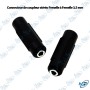 🔌 Adaptateur Coupleur Stéréo Jack 3,5 mm Femelle vers Femelle – Raccord Audio