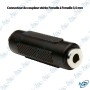 🔌 Adaptateur Coupleur Stéréo Jack 3,5 mm Femelle vers Femelle – Raccord Audio