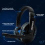 🎧 Casque Filaire KOMC K4 avec Microphone – Casque Stéréo Gaming pour PC, Multimédia et Appels