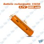 🔋 Batterie Rechargeable 18650 6800 mAh 3,7 V – Accumulateur Lithium Haute Capacité
